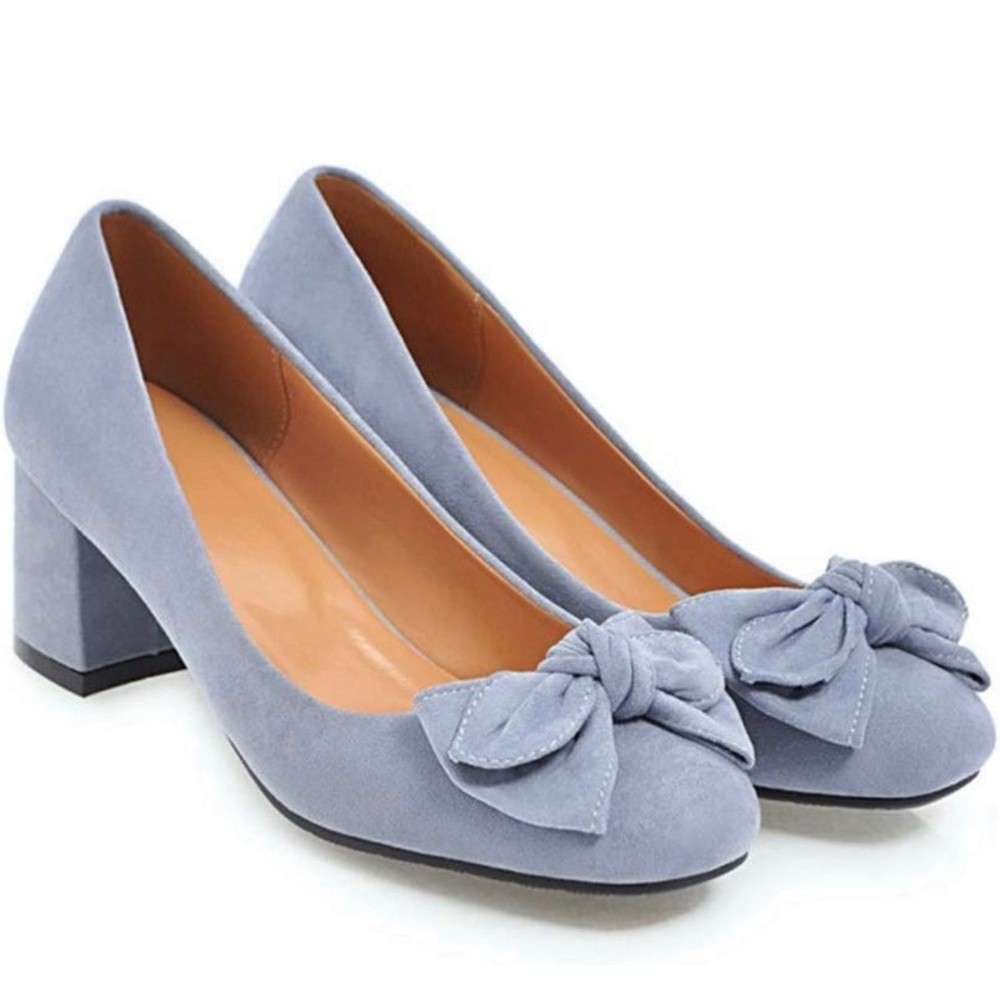 ❤️ BRAND NEW! Sued slip on block heel dress shoes ❤️